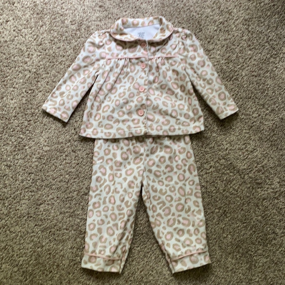 Carter’s Leopard Fleece Pajamas